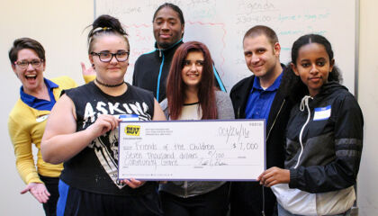 The program awards funds to U.S. nonprofits that focus on tech education for teens outside of school.